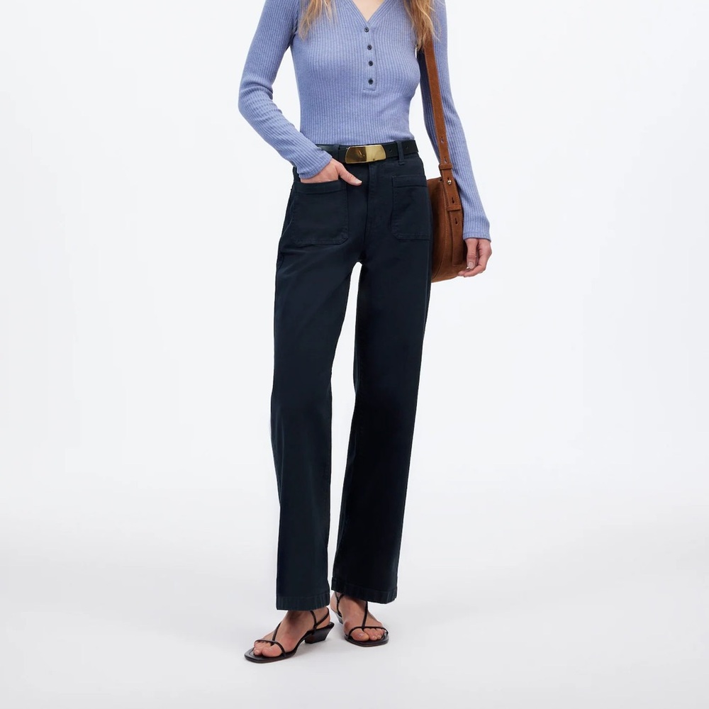 Madewell Emmett Wide-Leg Pant: Patch Pocket Edition | P23